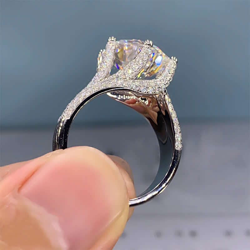 3 Karat Super Sprudel Diamond Ring