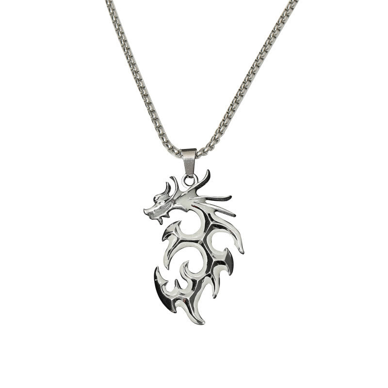 Flammdrachen Luminöser Anhängerkette