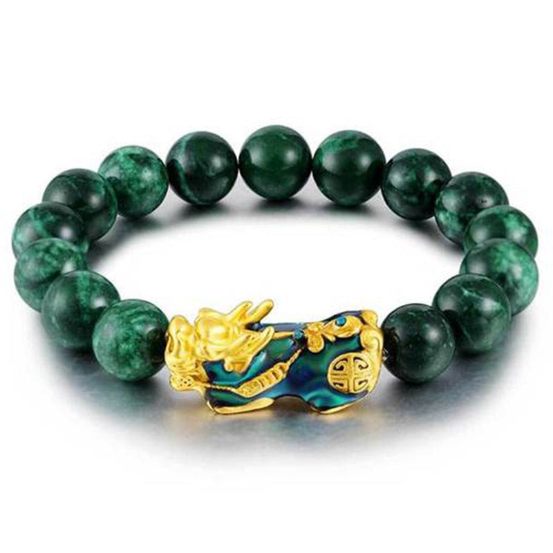 Chavri FengShui PiXiu Jade Schutzarmband