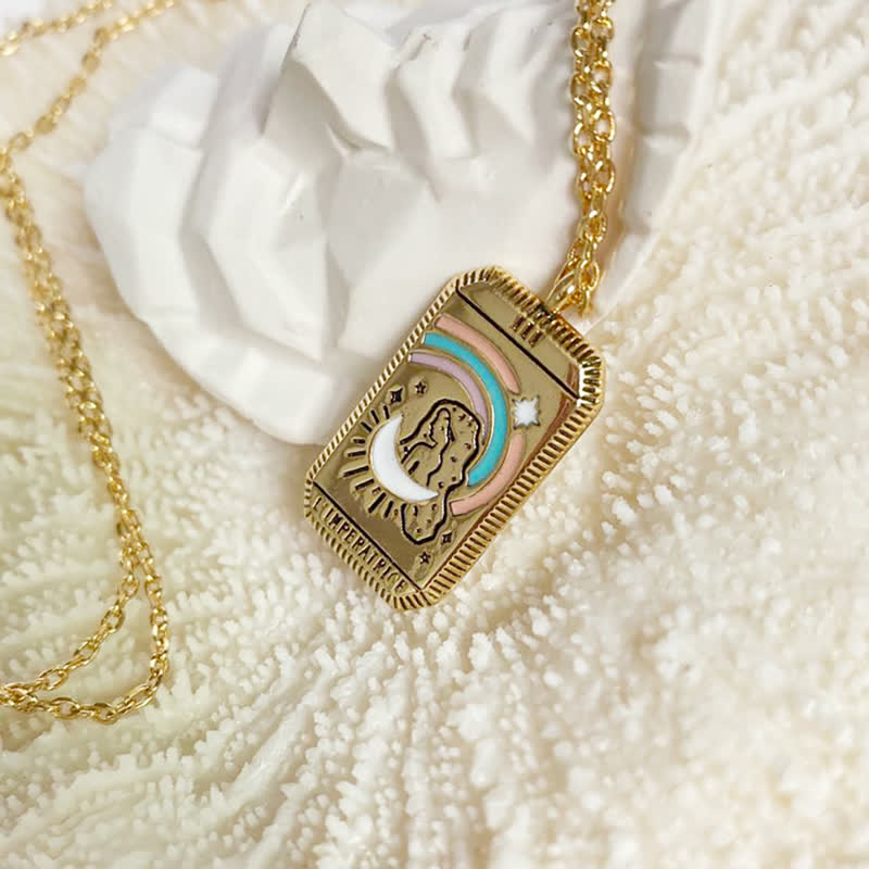 Wahrscheinliche Tarotkarte Quadratkette