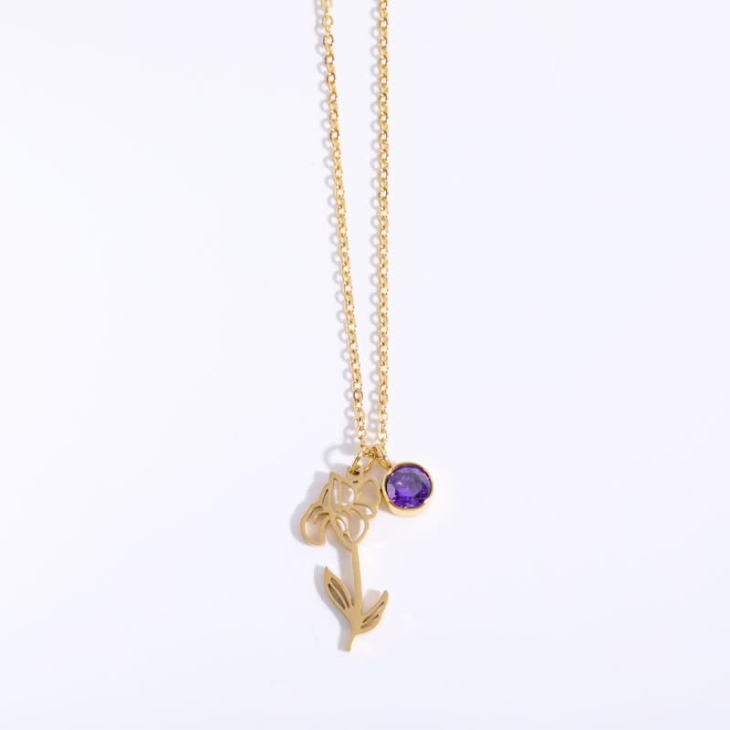 Geschnitzte Dreidimensionale Geburtsblumenkette Geschnitzt