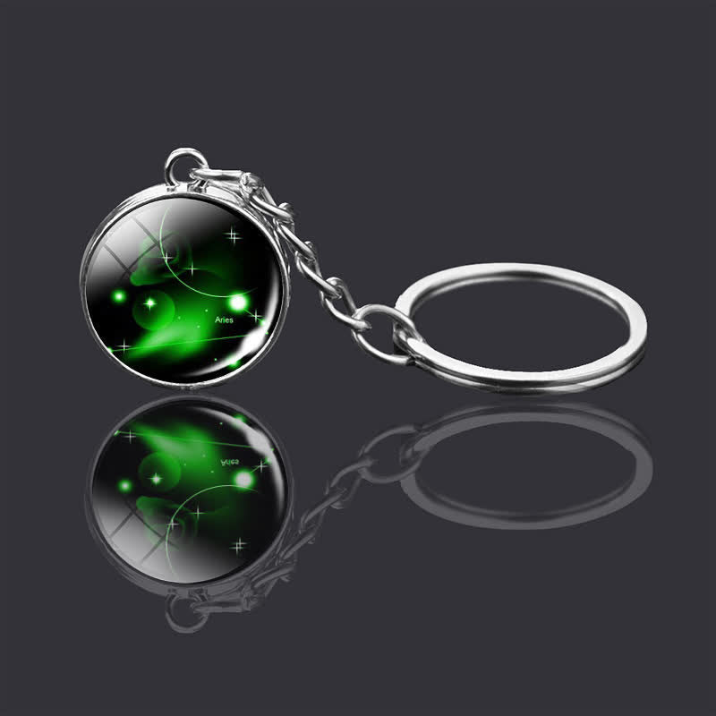 Glas 12 Sterne Zodiac Sternenkette