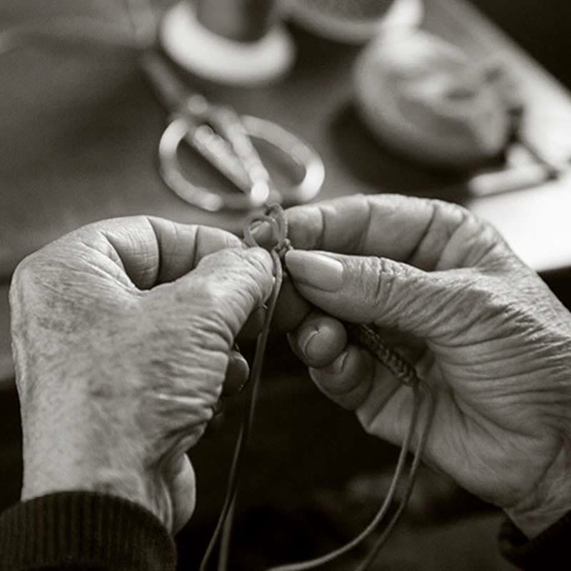 Chavri „Mögest du gesund und glücklich sein“, mehrfarbiges Glücksarmband