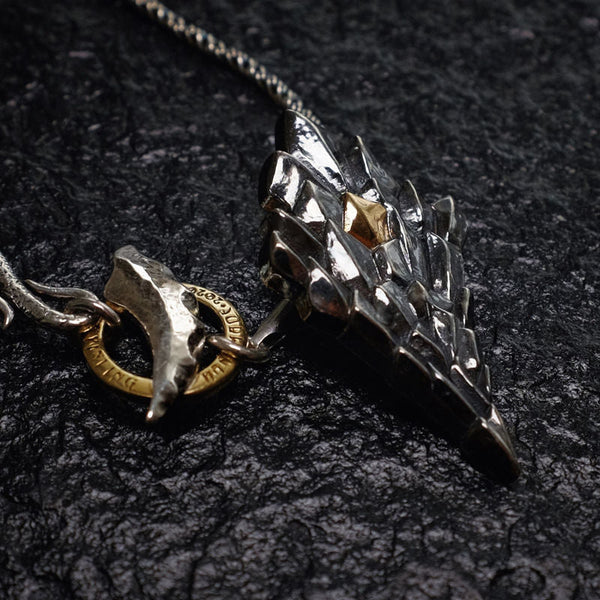 Kostenlos Heute Original Black Dragon Scale Vintage Halskette