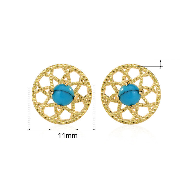 Türkise Dreams Ohrstecker