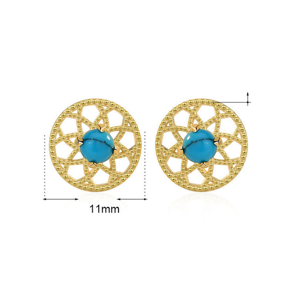 Türkise Dreams Ohrstecker