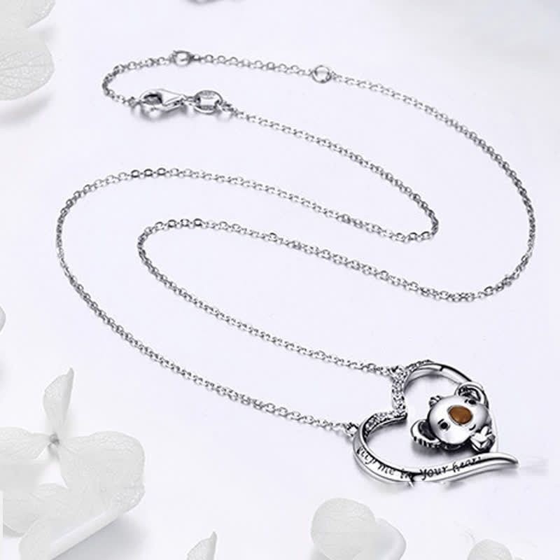 Schätzen Sie Das Leben Kreativer Koala -Halskette