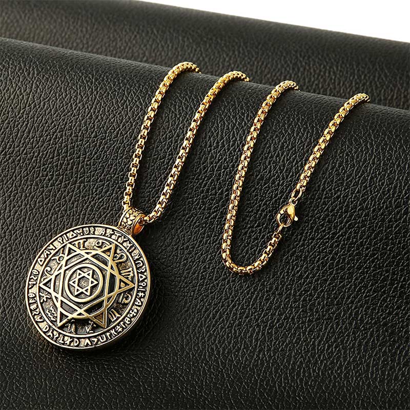 Chavri Davidstern-Schutzhalskette