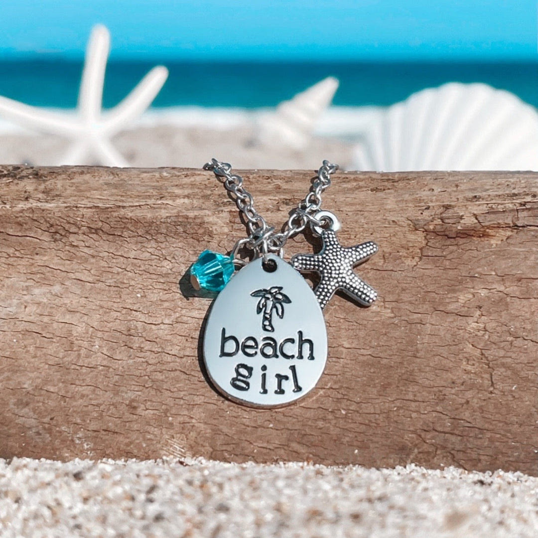 Seaside Bliss Beach Girl Halskette