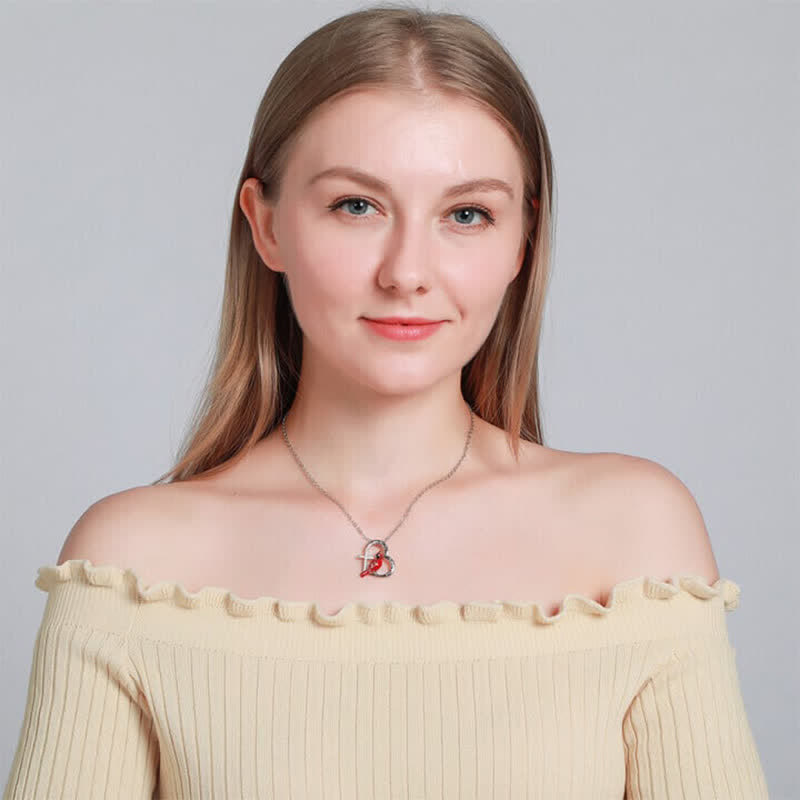 Kardinal Herz Anhänger Halskette Die Besten Geschenke Für Ihre Lieben