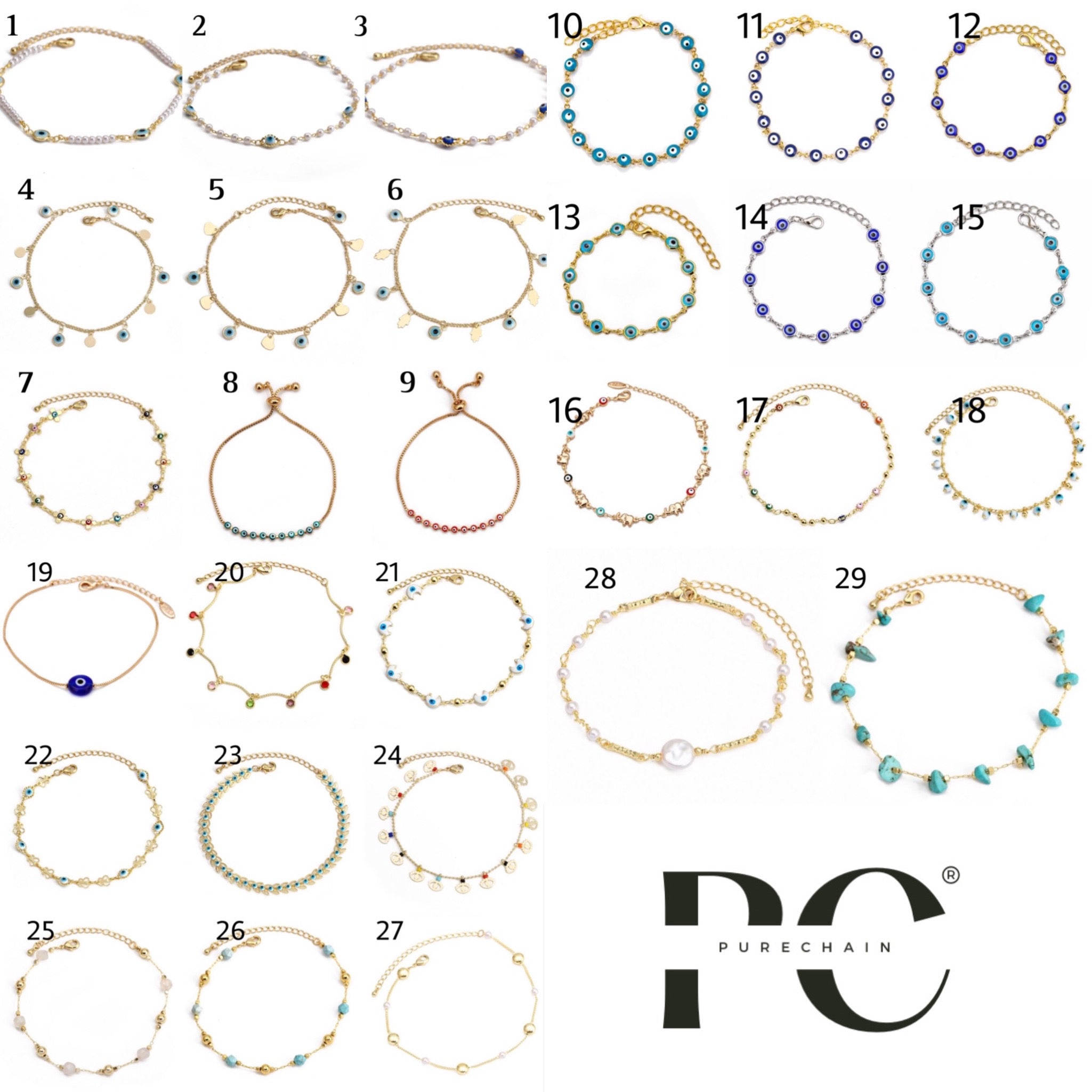 Nazar Armbänder I Perlenarmbänder I Armband