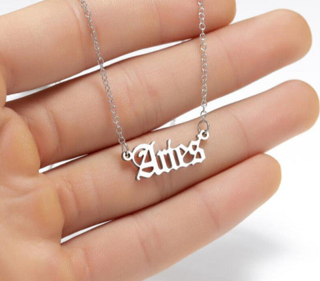 Sternzeichen Halskette