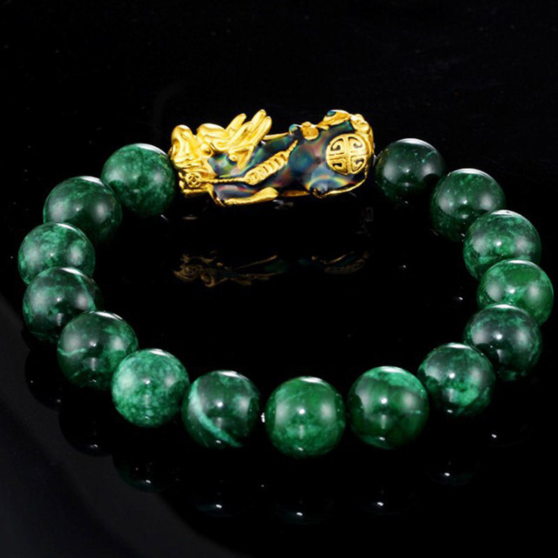 Chavri FengShui PiXiu Jade Schutzarmband