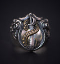 Kreativer Drachen Vintage Warrior Rining