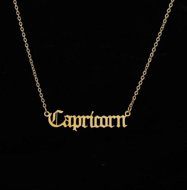 Sternzeichen Halskette