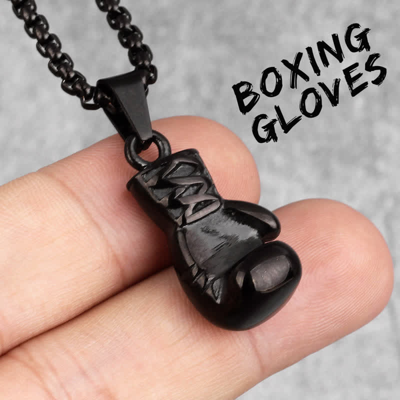 Seien Sie Mutiger Boxhandschuhe Halskette