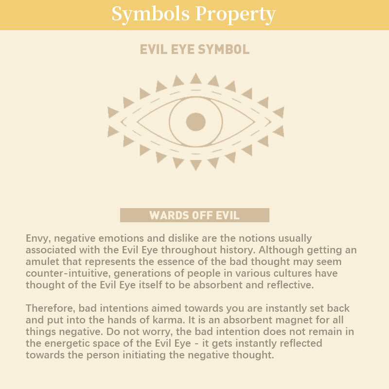 Schwarzer Onyx Evil Eye Protection Armband