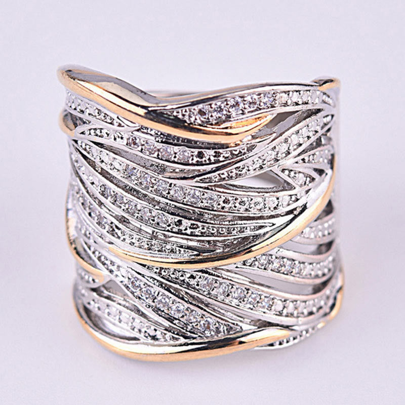 Eleganter Kreuzungsring