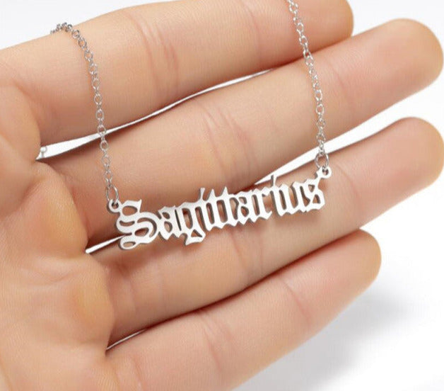 Sternzeichen Halskette