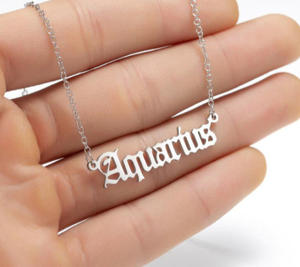 Sternzeichen Halskette