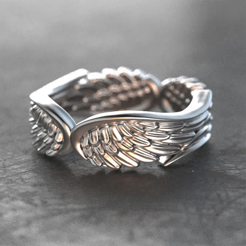 Charm Angel Wing Plumage -Ring