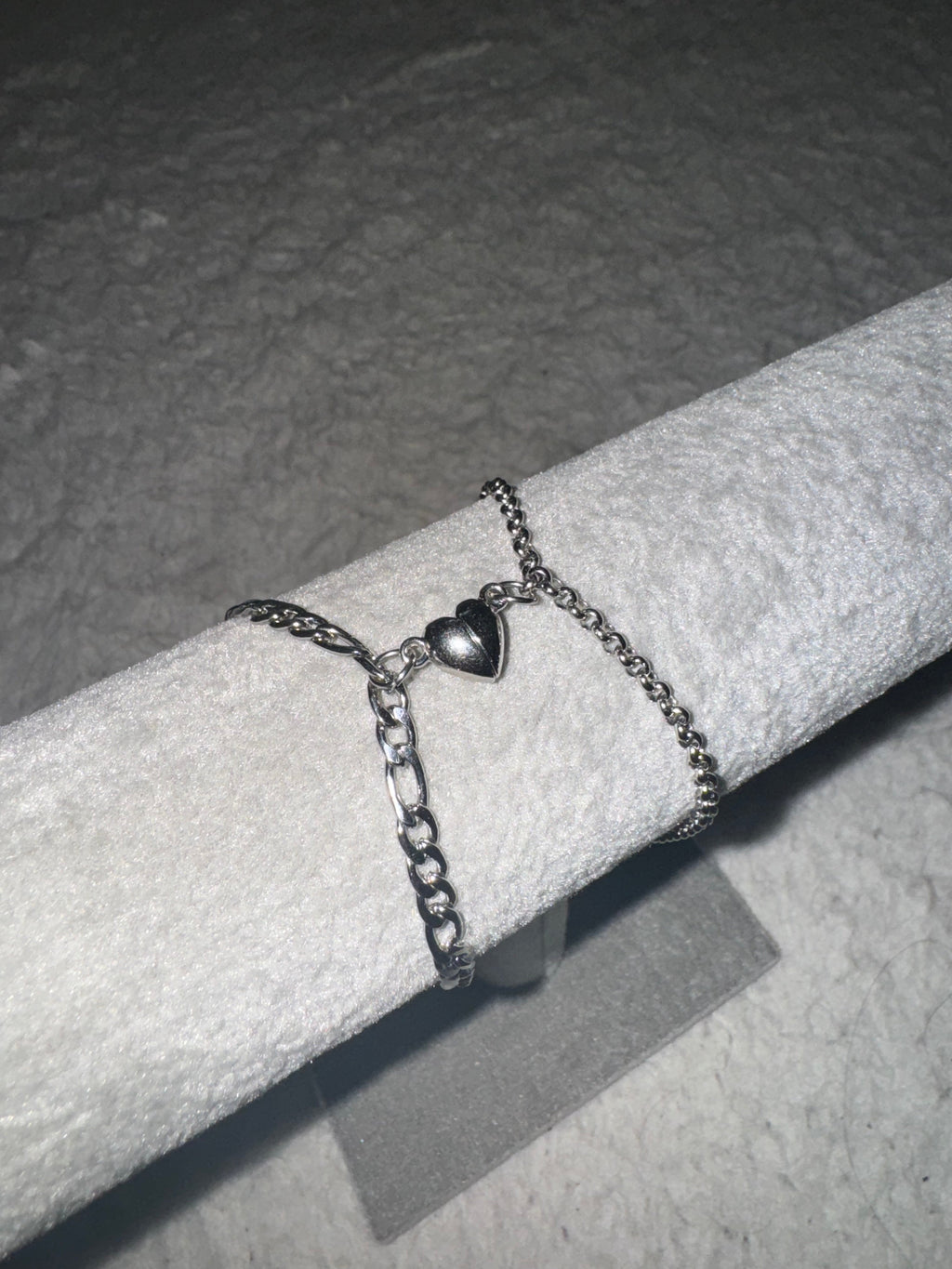 Magnetische Partnerarmbänder Herz I Armbänder I Armband I Partner | Set