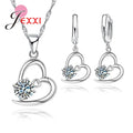 Halsketten-Set für Frauen aus 925er Sterlingsilber