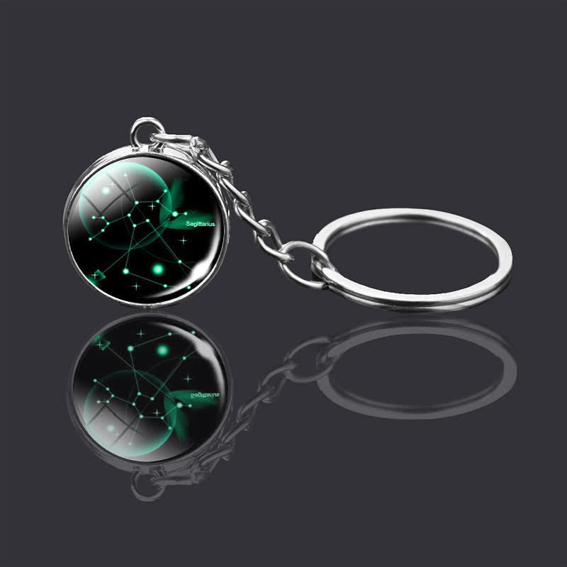 Glas 12 Sterne Zodiac Sternenkette