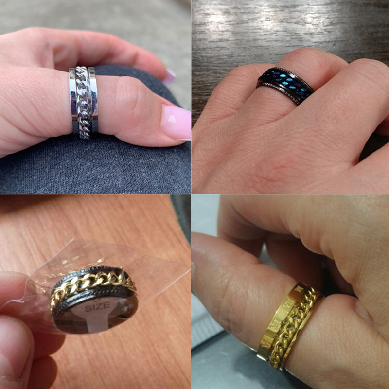Cooler drehbarer Ring