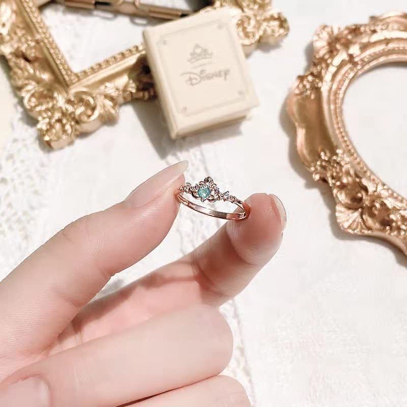 Farbenfroher Zirkonprinzessin Ring