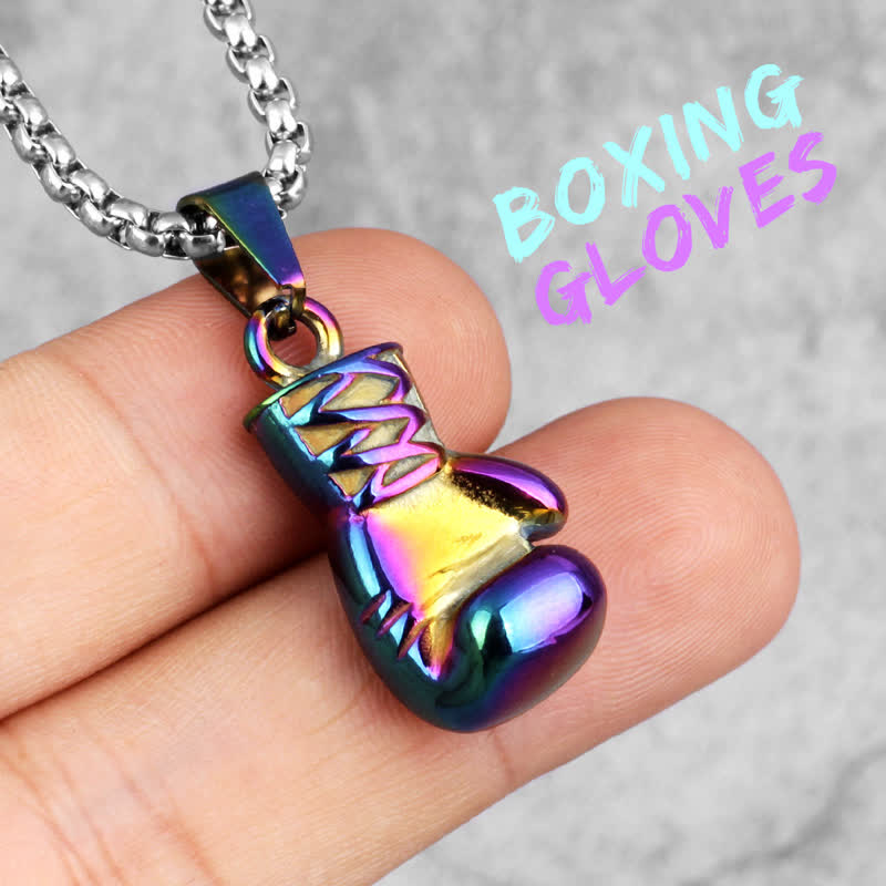 Seien Sie Mutiger Boxhandschuhe Halskette