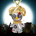 Ghost Pink Doll Circus Clown Halskette