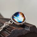 Glasfarbe Galaxy Space Halskette