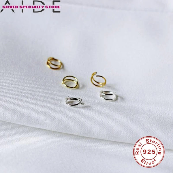 Silbernes Nasenpiercing für Frauen - Trendiges Goldring für Mädchen - Feiner Schmuck - Geschenke - Körperschmuck