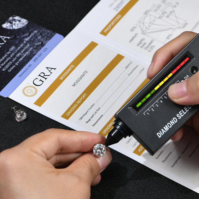 Hochwertige Diamantohrstecker aus Sterlingsilber | Hochzeits-Schmuck aus 925er Sterlingsilber