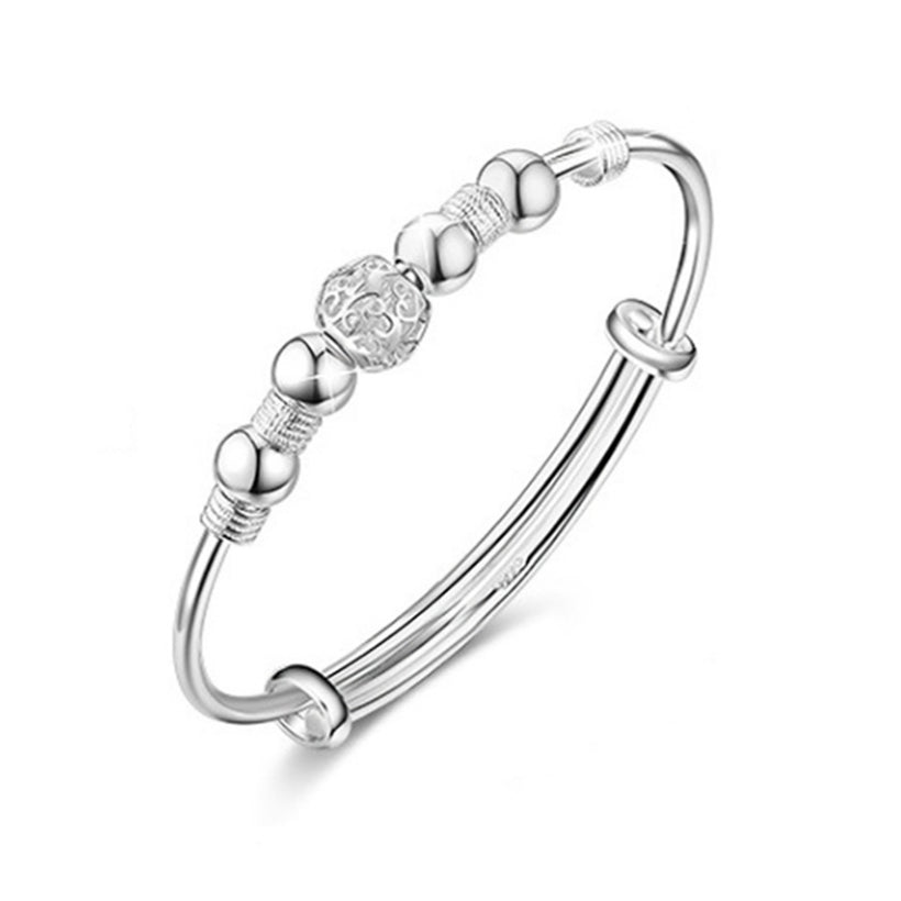 Einstellbarer Armband Mit Runden Charme Akzenten