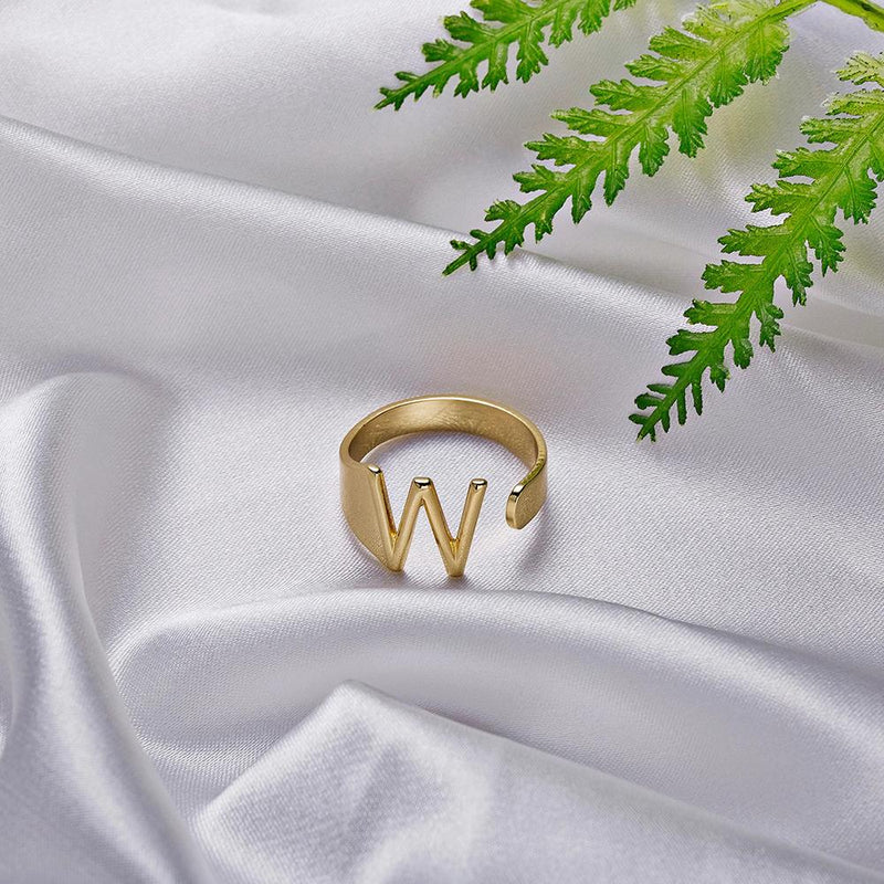 Einstellbarer Personalisierter Z Anfangsbuchstaben Klingelt