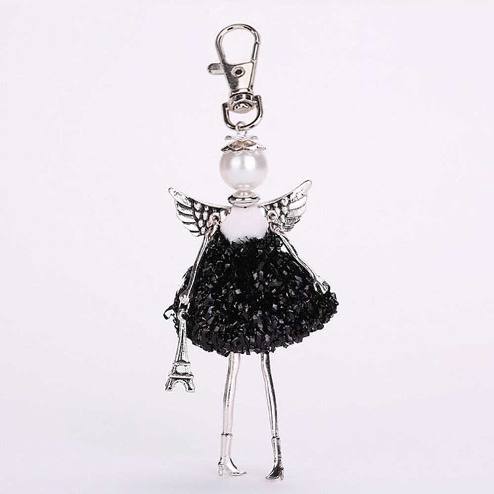 Entzückender Handgefertigter Puppenschlüsselkette Anhängerschmuck