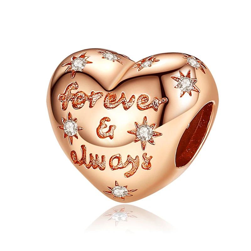 Entzückende Sterling Silber Charme Perlen