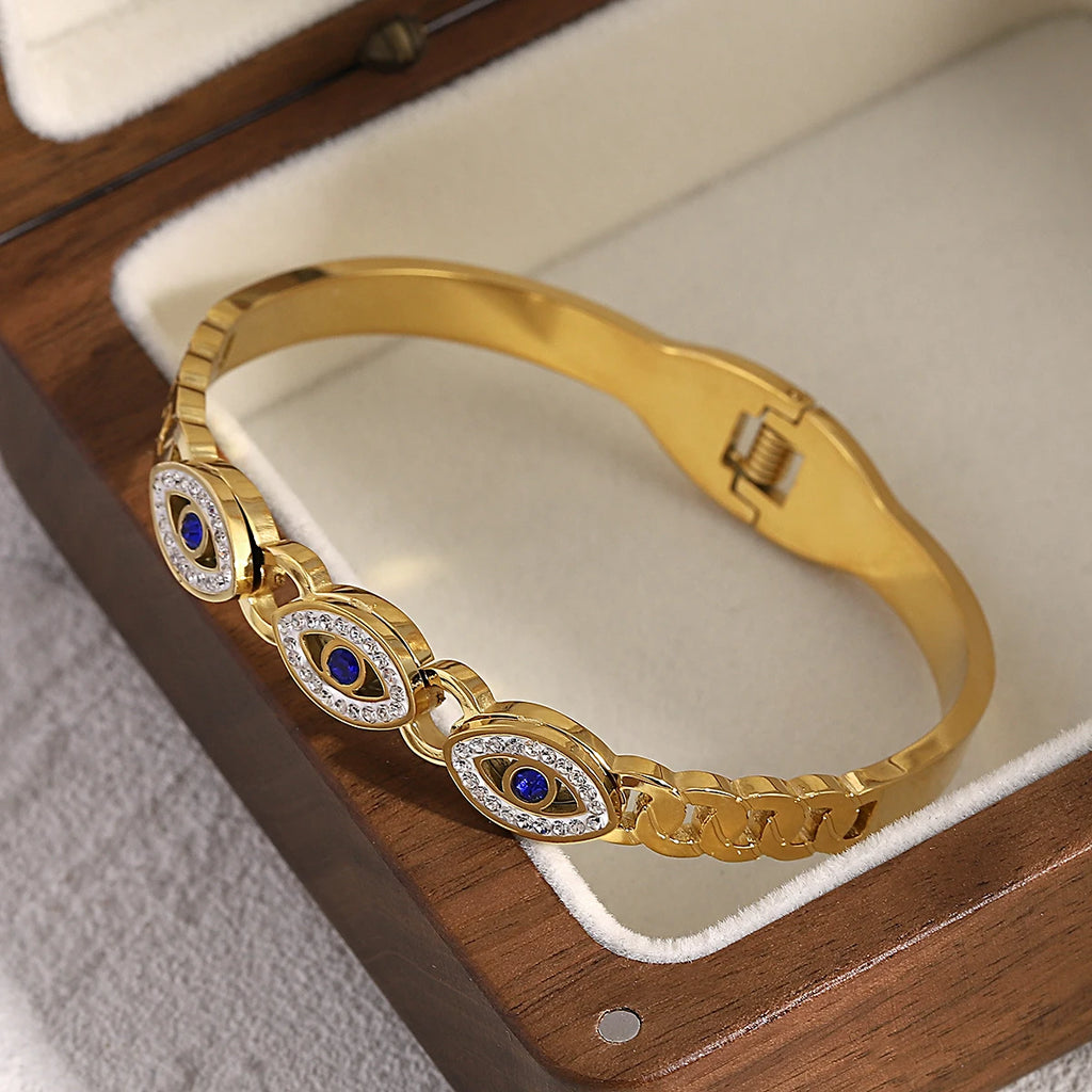 Anesia Stilvolle Evil-Eye-Armbänder