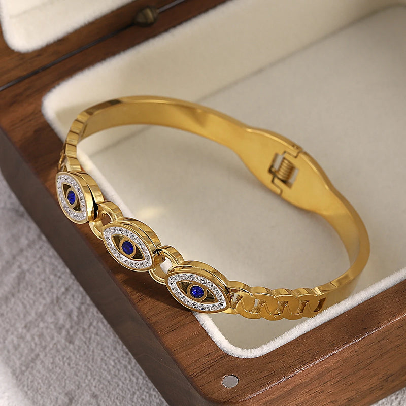 Anesia Stilvolle Evil-Eye-Armbänder