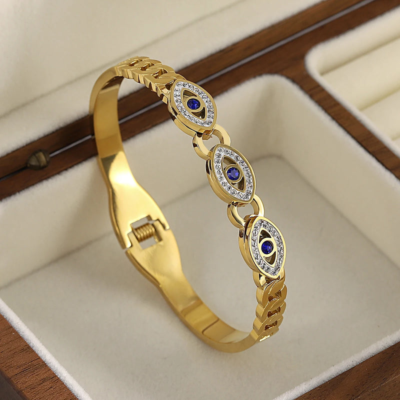 Anesia Stilvolle Evil-Eye-Armbänder