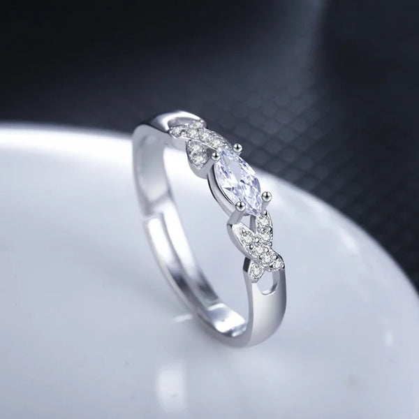 Einfacher 925 Sterling Silber Ring mit natürlichem ovalen Rubin Edelstein für Hochzeit und Verlobung in Roségold