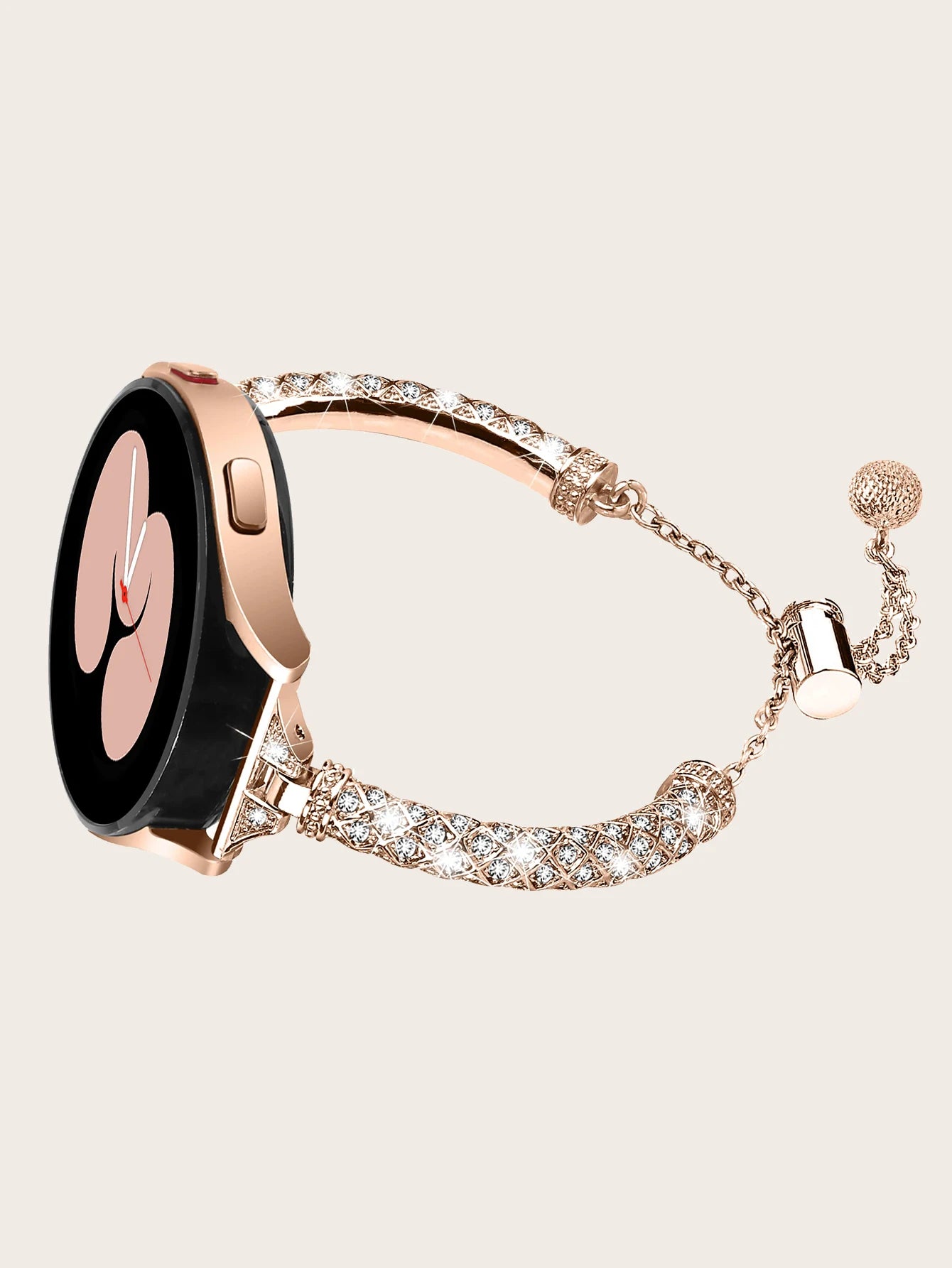 Armbänder für Samsung Galaxy Watch 5 44 mm 40 mm Diamant-Metallarmband + Diamant-Hülle