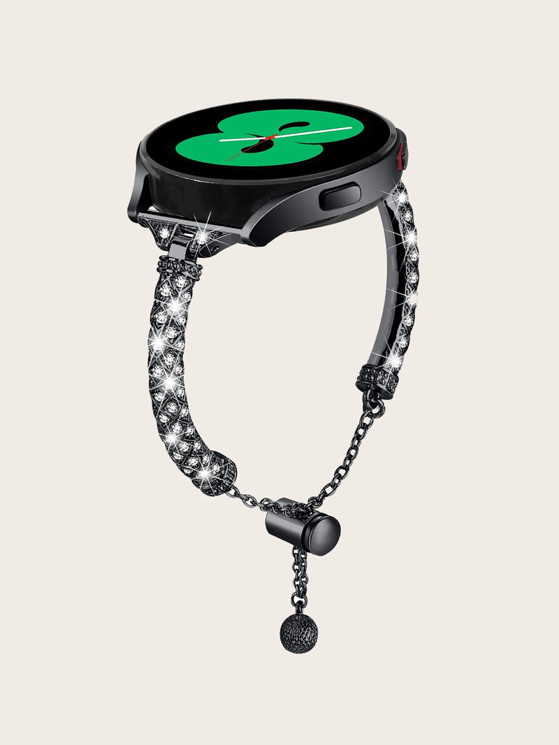 Armbänder für Samsung Galaxy Watch 5 44 mm 40 mm Diamant-Metallarmband + Diamant-Hülle