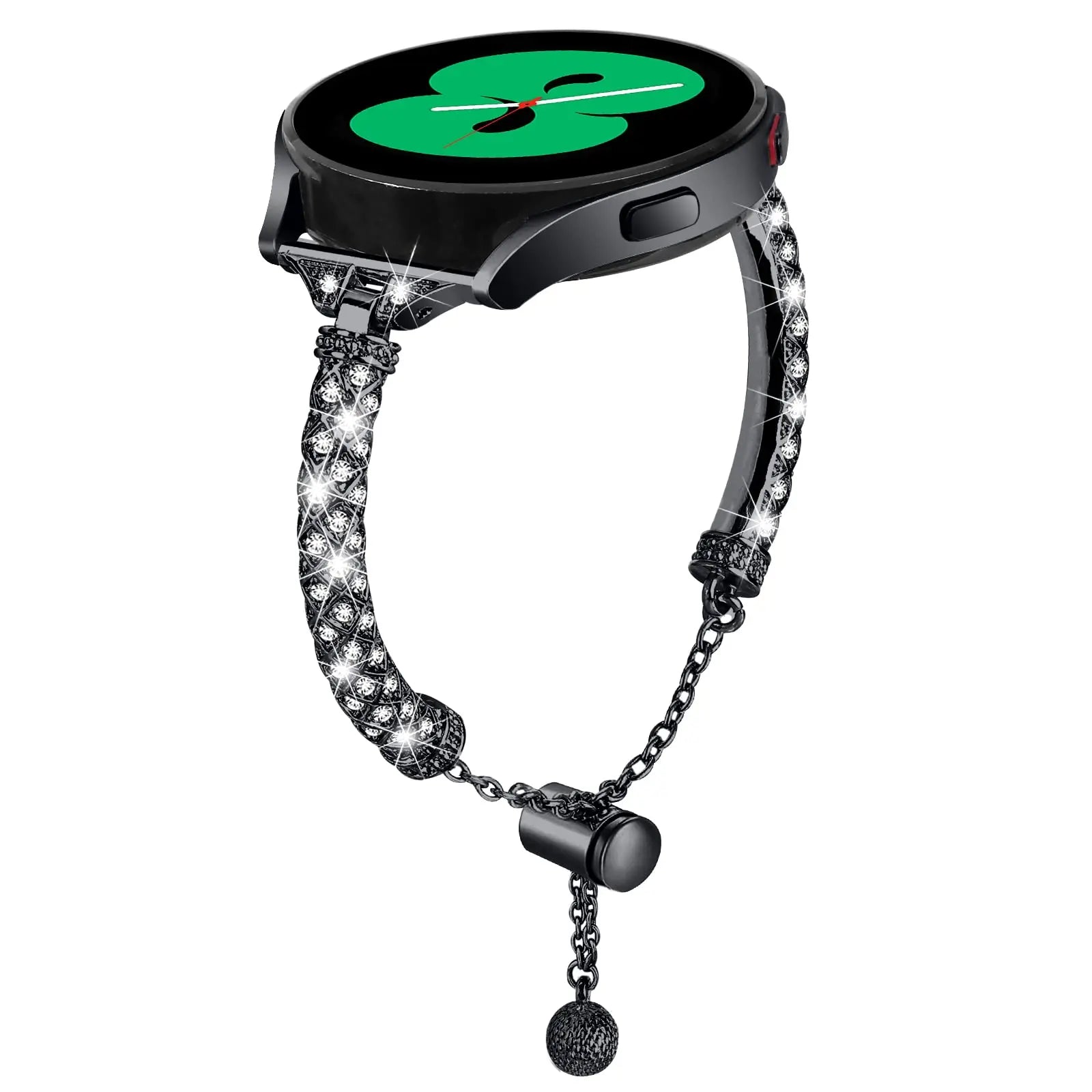 Armbänder für Samsung Galaxy Watch 5 44 mm 40 mm Diamant-Metallarmband + Diamant-Hülle