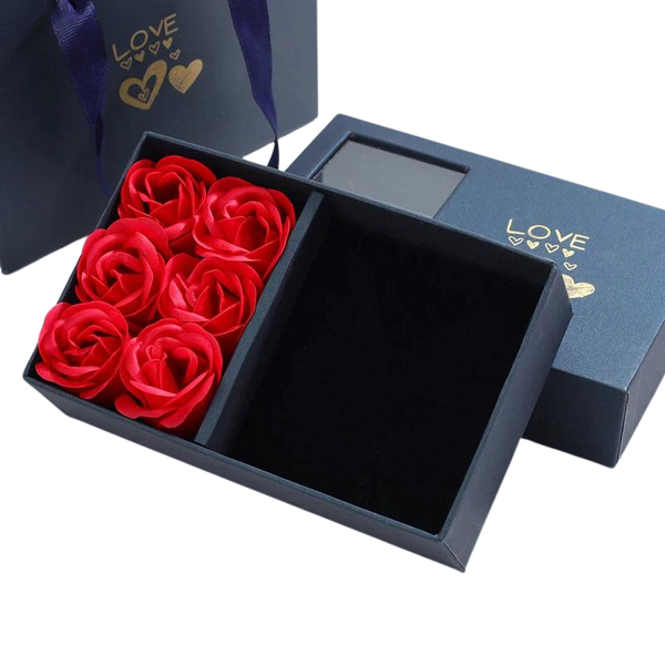 Rosen-Geschenkbox mit ewigen Rosen