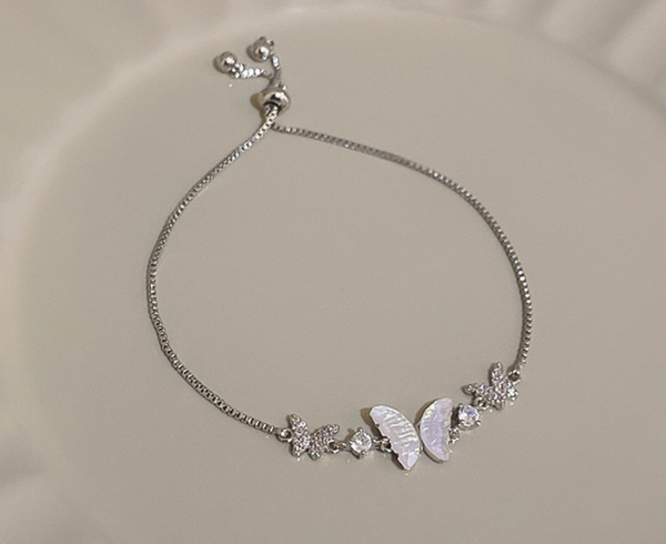 Schmetterling Armband Glitzer