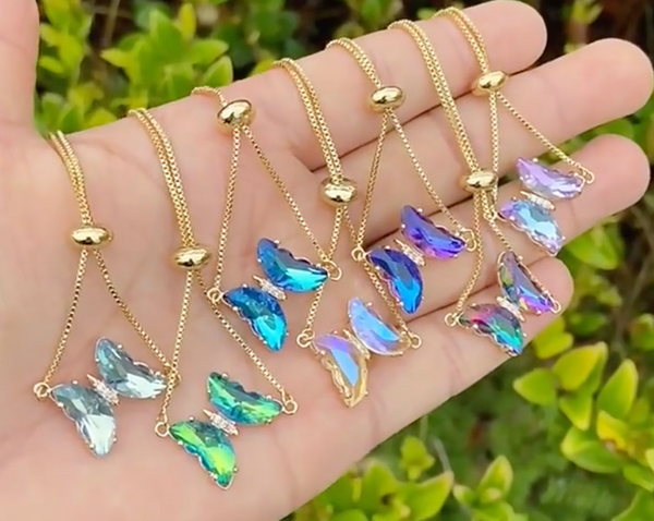 Schmetterling-Armband I verschiedene Farben I einzigartig