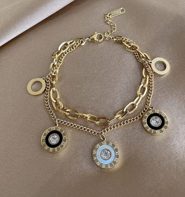 Anhänger Armband Gold